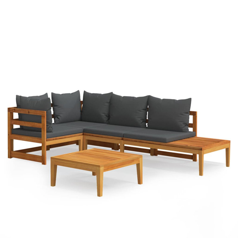 Ensemble de conversation modulaire 4 pièces