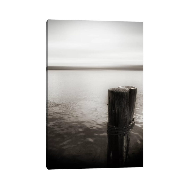 View From Pier, Alki Beach, Seattle by Savanah Plank - Wrapped Canvas Print, 101.6 cm H x 66.04 cm W x 3.175 cm D