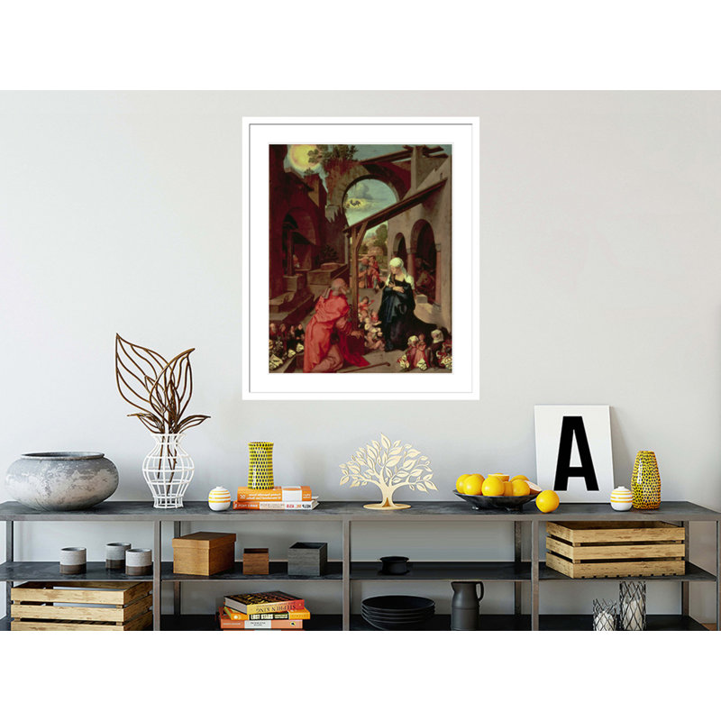 Retable Paumgartner par Albrecht Dürer, impression giclée sur cadre, H 40 po x l 33,5 po