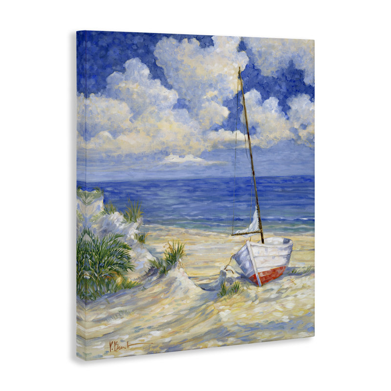 Art mural sur toile Costa Del Sol View par Paul Brent, H 30 po x l 24 po