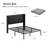 Carlyon Upholstered Platform Bed with Washable Slipcover and Under-bed Storage-92410737-92442359
