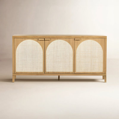 Roma 69'' Solid Wood Sideboard