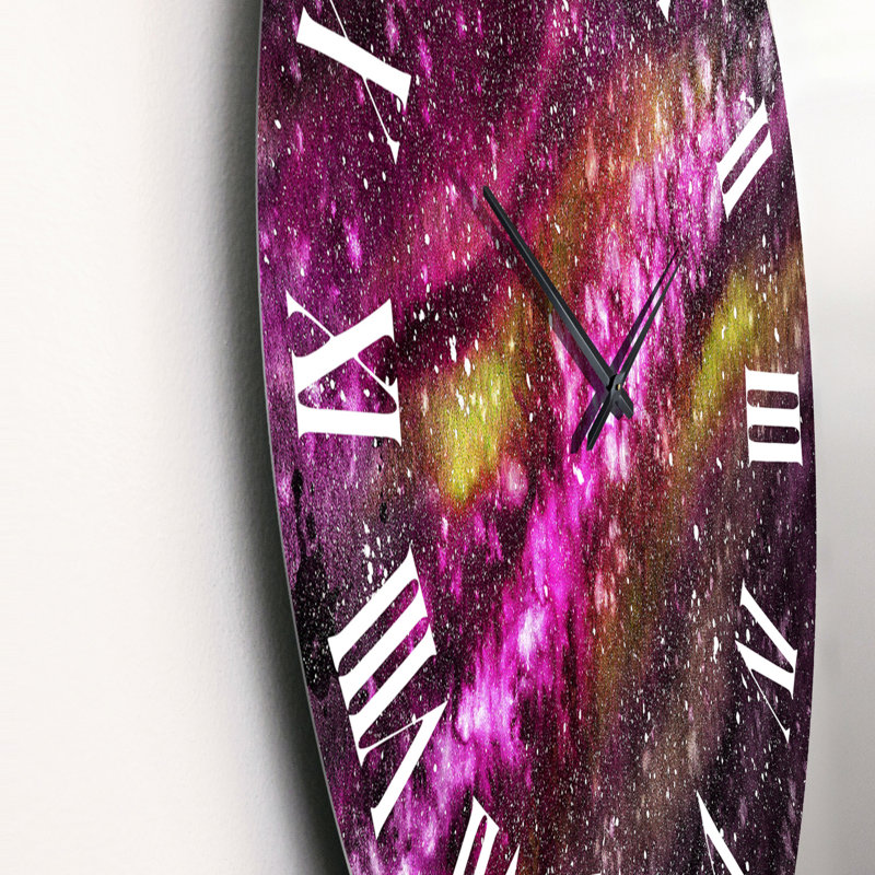 Horloge murale traditionnelle Space with Way Milky, Grand