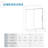 60" W X 72" H Semi - Sliding Shower Door, 6Mm Tempered Glass With Easy Clean Coating, Stainless Steel Rollers, Waterproof Splash Proof Clear Frame, Seal Strip For Bathroom