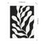 Erminia rétro Matisse inspiré abstrait botanique 3 noir - impression de cadre photo-1402141830-1402141828