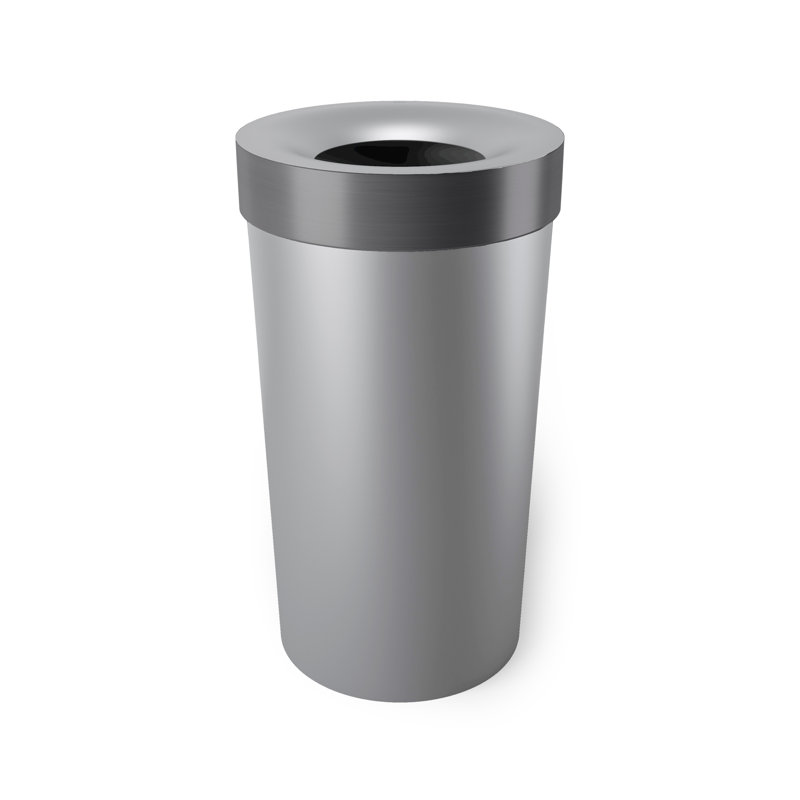 Poubelle 16,5 gallons Vento, gris