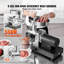 Hachoir à viande électrique de 4 kg/min avec lame, grille de hachage, machine à saucisses, hachoir à viande professionnel en acier inoxydable pour cuisine, restaurant et boucherie.-106588317