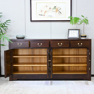 Armoire de rangement pour chaussures en bois massif 27 paires