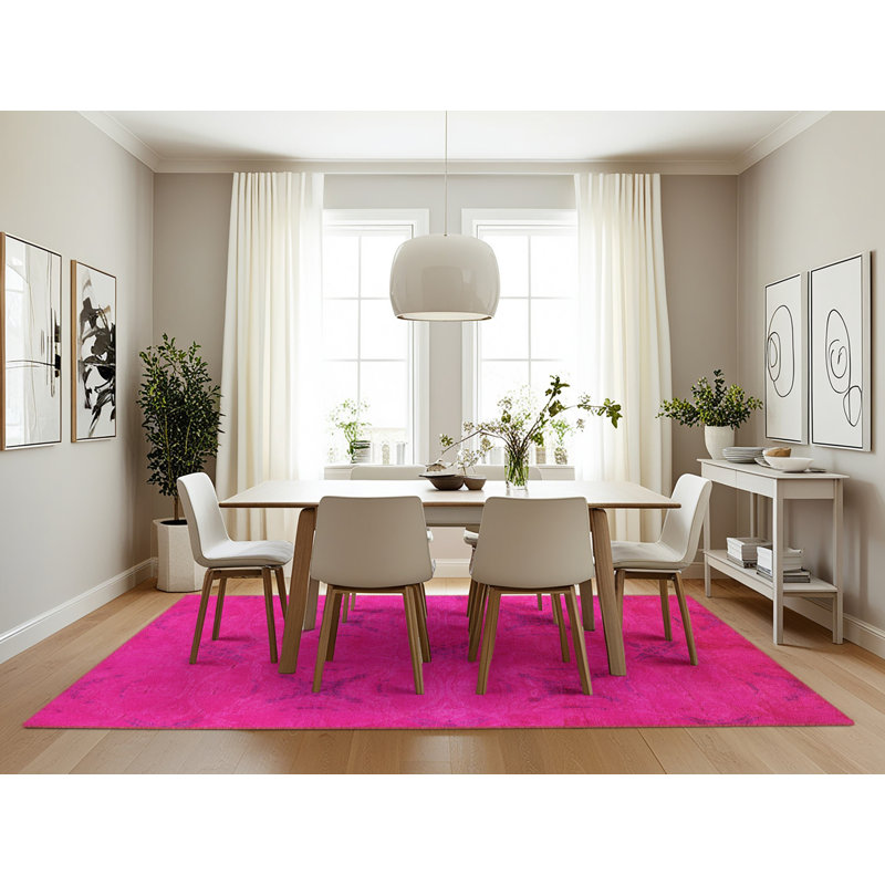 Tapis rose chaud Griggstown, Rectangle 7 pi x 10 pi