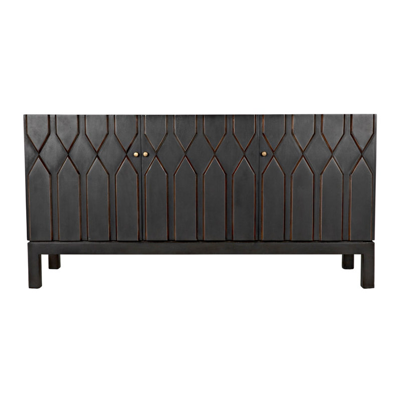 Anubis 60'' W Solid Wood Sideboard