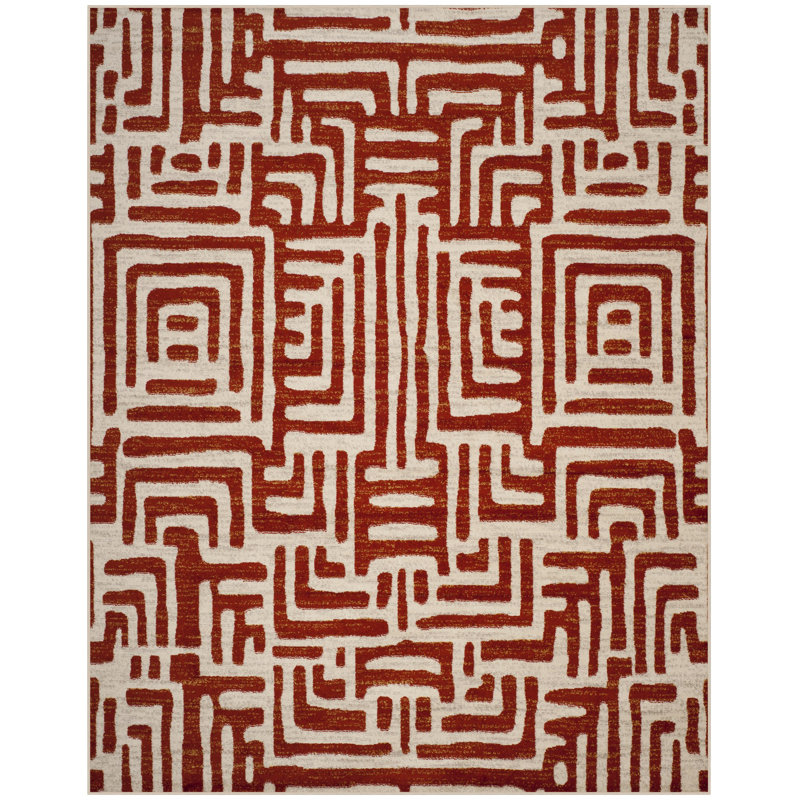 Allenby Performance Geometric Rug, Rectangle 8' x 10'