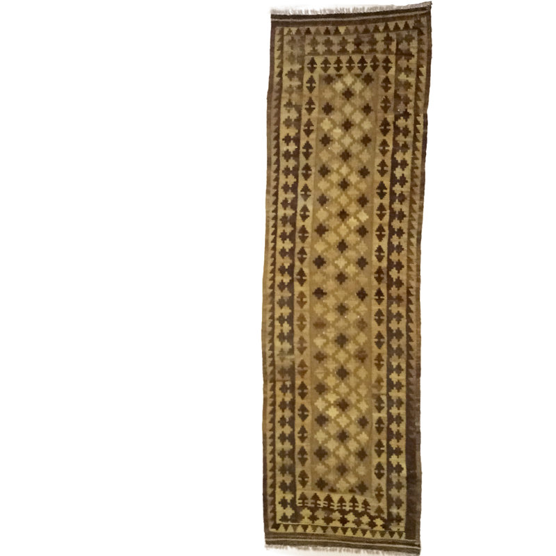 Runner Ranburne Geometric Hand Woven 90cm X 290cm Area Rug