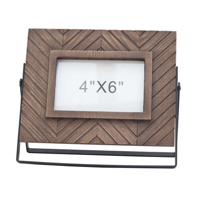 Dempsy Dark Brown Wood Matte Picture Frame