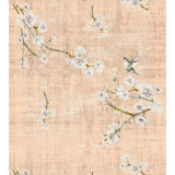 Chinoiserie Animal Print Metallic Wallpaper Roll
