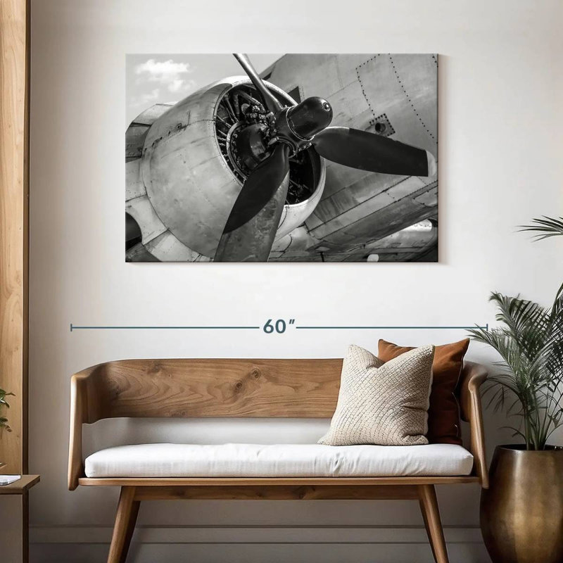 Mehar Plane Propeller, 30" H x 45" W