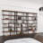 Davee Antique Walnut Colour Mutiple Tiers Library Display Bookshelves