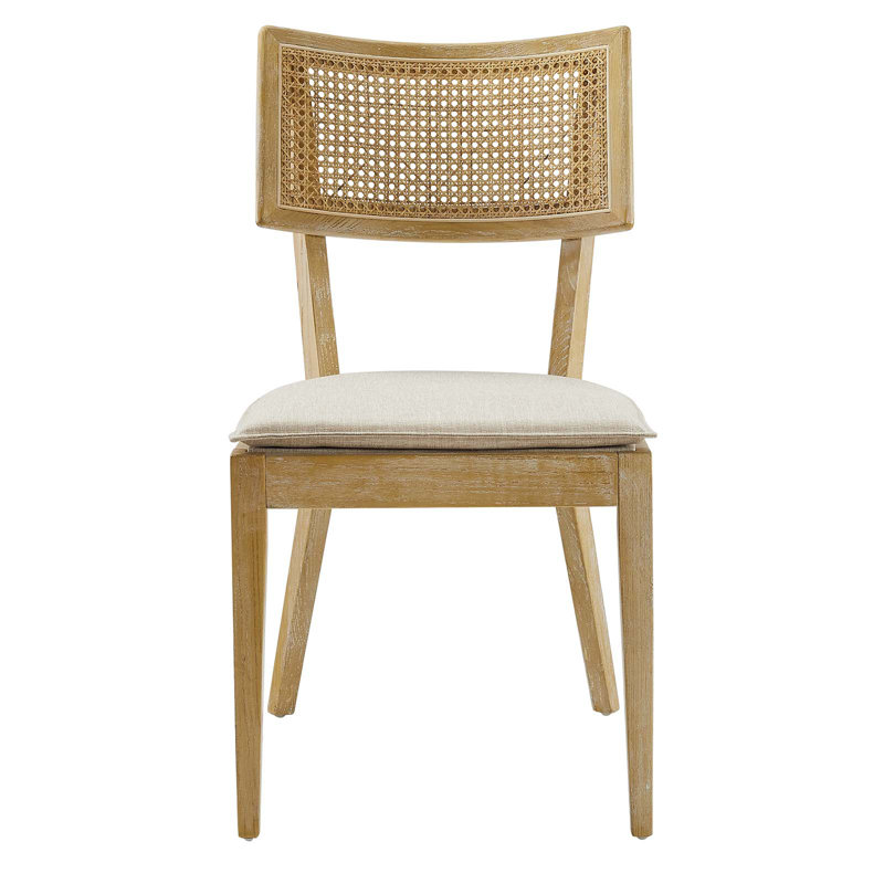 Modway Caledonia Dining Chair, Gray/Beige