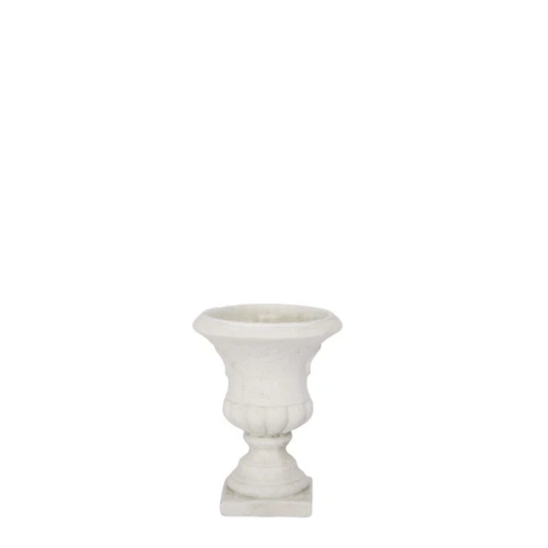 Vase en ciment Classic, H 8 po x l 6 po x P 6 po