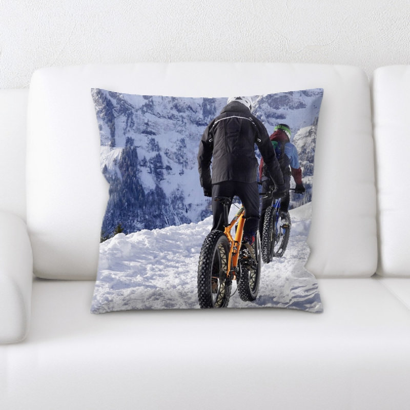 Coussin bonhomme de neige