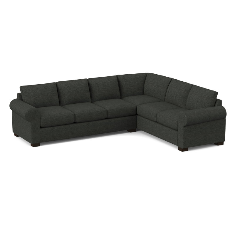 119" Wide Corner Sectional, Antic Pepper