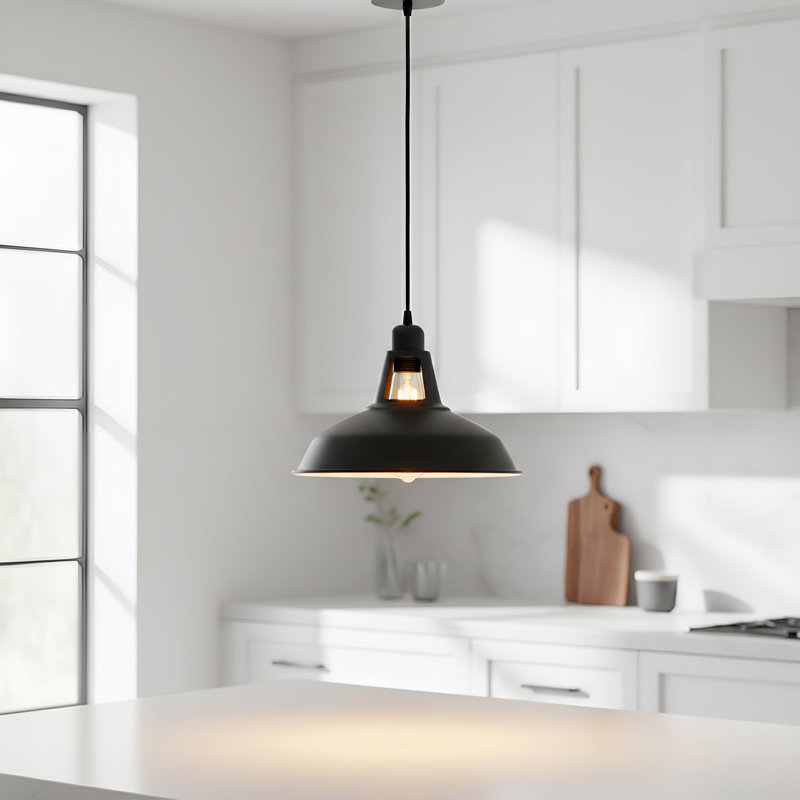 Rosado 1 - Light Pendant, Black