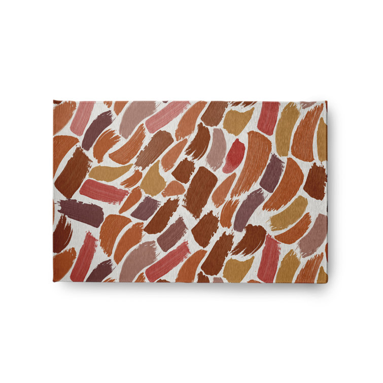 Chenille Abstract Indoor Rug