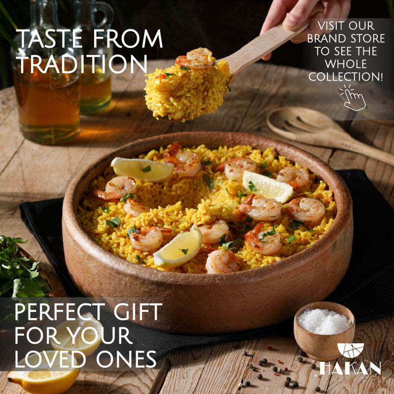 Hakan Efes Terracotta Pie Pan, 7"
