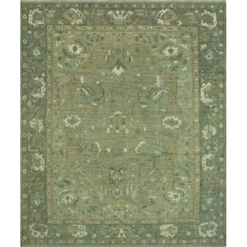 Tapis unique en laine 8 pi 4 po x 9 pi 11 po 2022 Jacquelinne