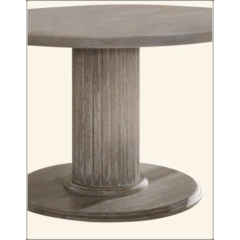 Reclaimed Gray Finish Dining Table
