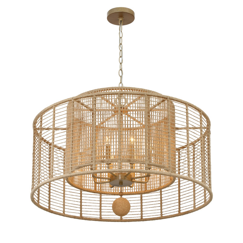 Lustre tambour 8 lumières Karlie