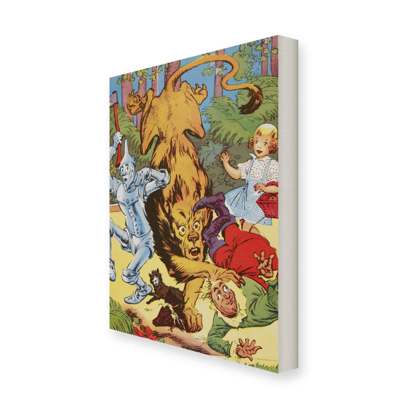 William Wallace Denslow - Wrapped Canvas Print, 80 cm H x 60 cm W x 5 cm D