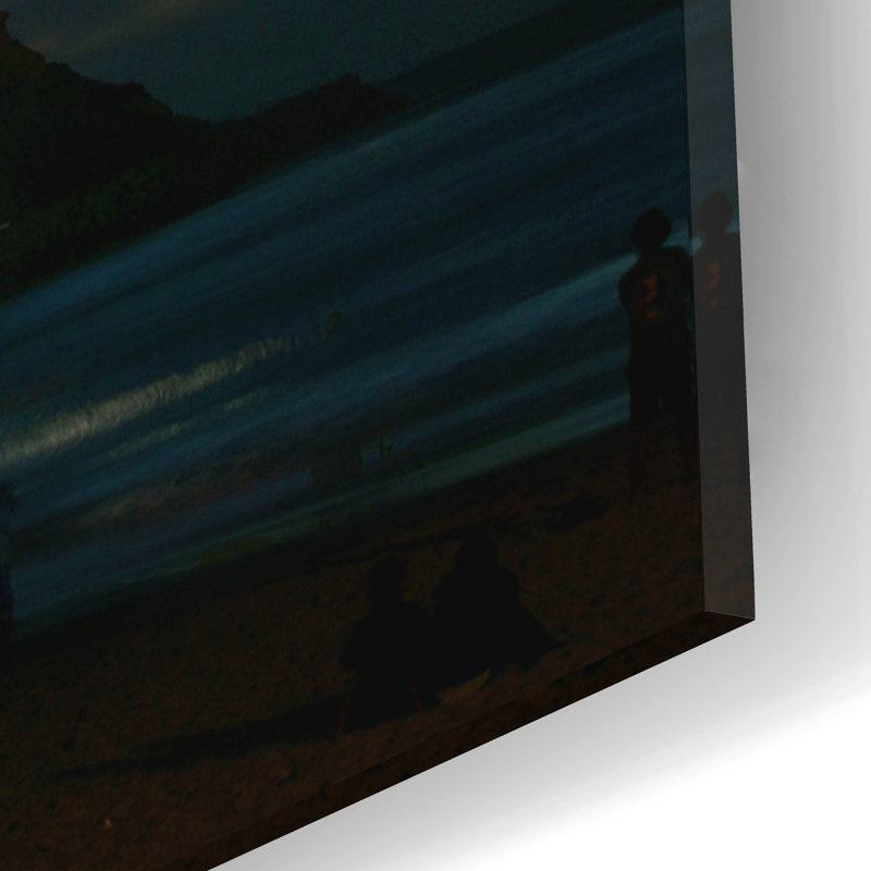 Art mural en verre acrylique Latitude Run® «Australie Day 2008» par SD Smart, H 16 po x l 12 po x P 0,13 po