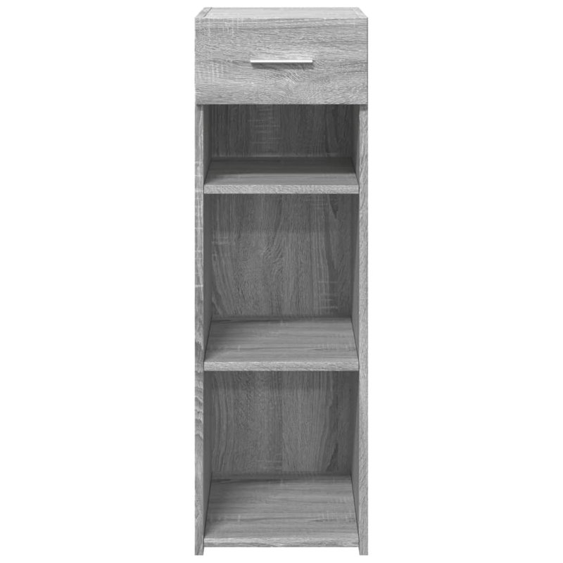Anquette 93 cm H x 30 cm W Standard Bookcase, Grey Sonoma