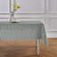 Gingham Check - 100% Pure Linen Tablecloth-1147043390-1147043379
