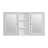Charlotte 54" W Medicine Cabinet In White-122088685