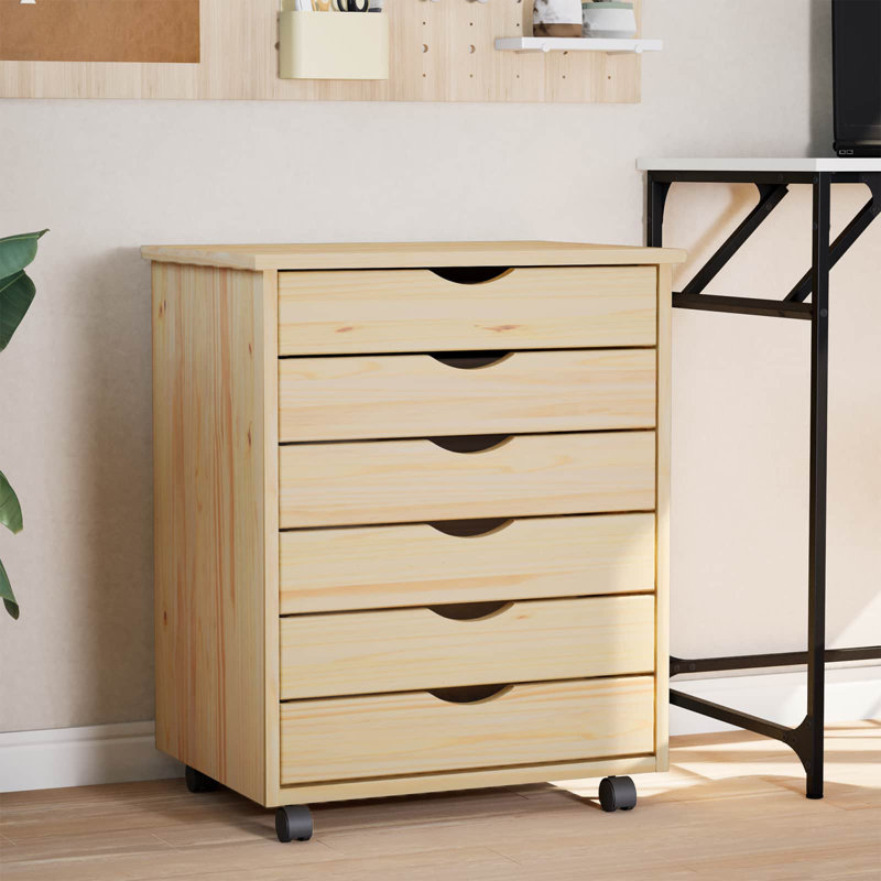 File Cabinet, 65.5cm H x 53cm W x 39cm D