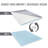 3" Reversible Dual Sided Memory Foam Mattress Topper-235421809