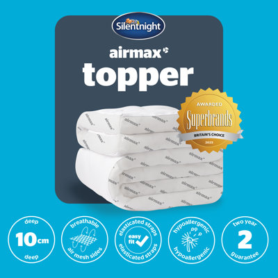 Silentnight Airmax 1000 Breathable Mattress Topper