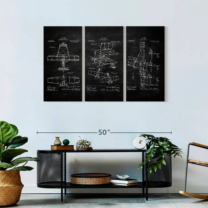 Reproduction d'art sur toile, H 45 po x l 28 po x P 1,25 po