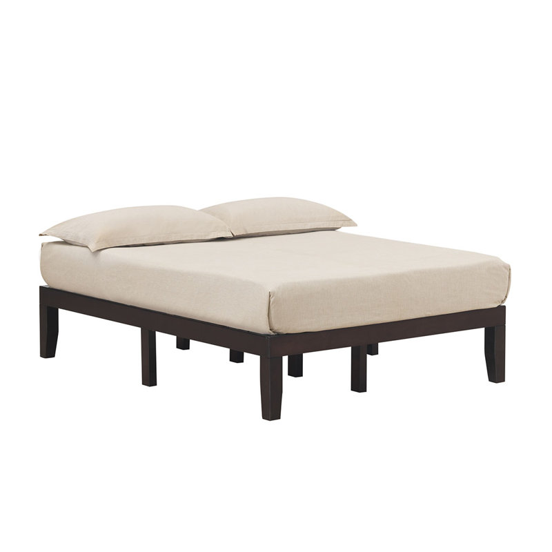 Lit plateforme double 14 po Pastora, Espresso