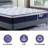Cooling 10 Inch Medium Euro Top Pocket Spring With Gel Memory Foam Hybrid Mattress In A Box-962420630