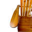 Chaise Adirondack d'intérieur ou d'extérieur, chêne pliable