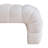 Modern Upholstered Armless Bed Bench, Channel Tufted Couch Daybed Chaise, Ivory Chenille-577811218