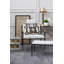 Margot Glass Top End Table