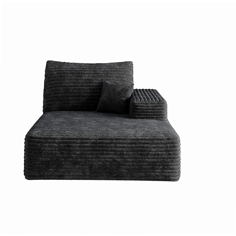 Y119-SOFA-GAUCHE-SOMMEIL-NOIR, Face à la gauche, Noir