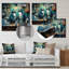 Chilly Penguins Laundry Room II - Art mural en métal Laundry-1135316098