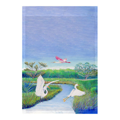 Double Sided Polyester Animal Garden Flag