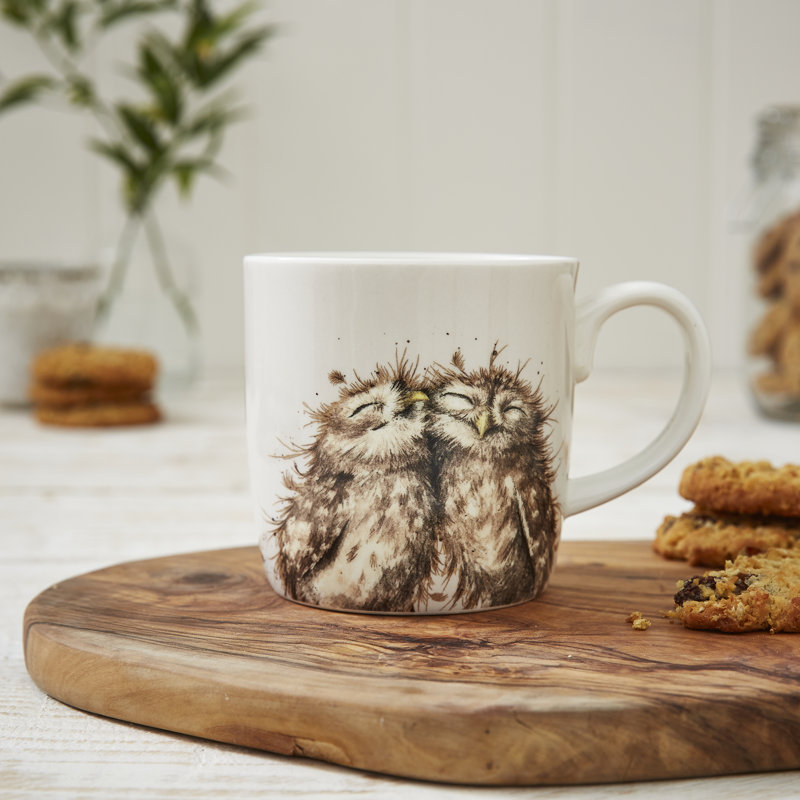 Wrendale Designs, Coloured - The Twits Owls Large Mug