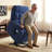 Roder Power Recliner Lift Chair with Extended Footrest, Fabric Upholstered-1068760849
