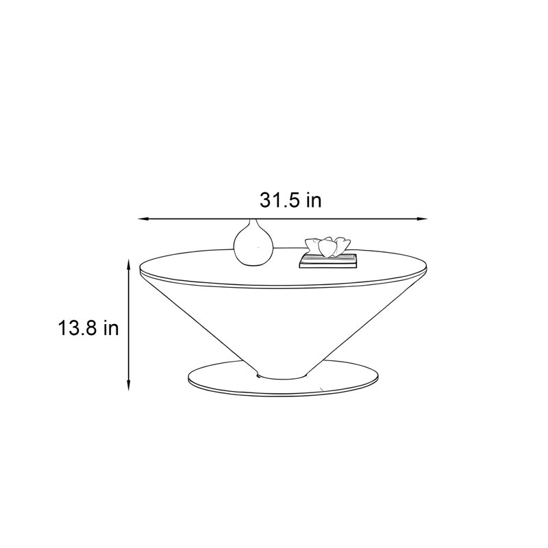 Table basse créative en dalle de granit de style médiéval, Multicolor / Silver
